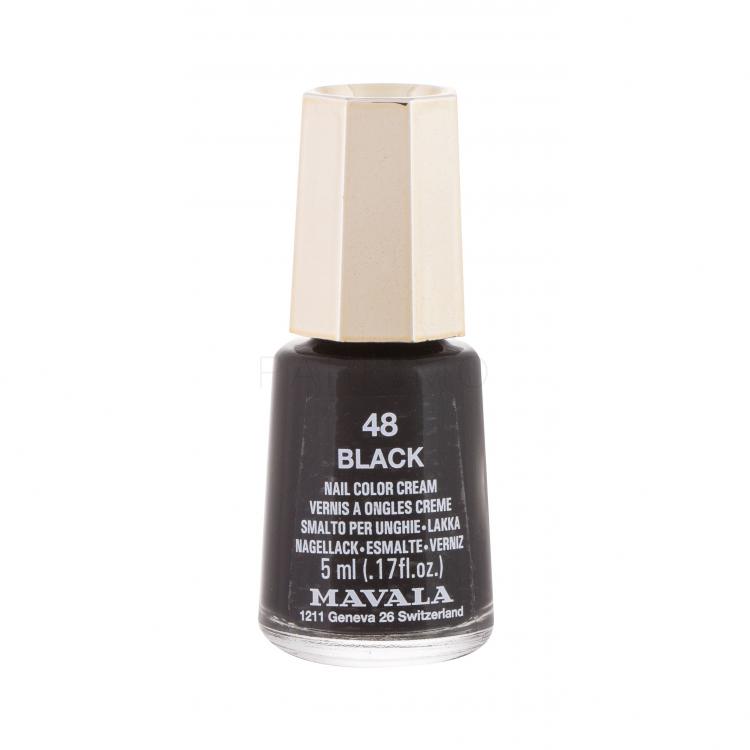 MAVALA Mini Color Lac de unghii pentru femei 5 ml Nuanţă 48 Black