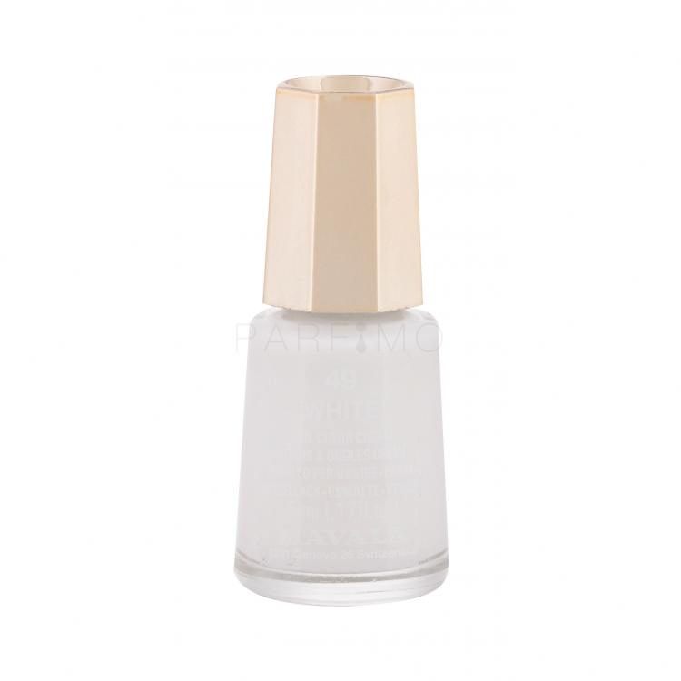 MAVALA Mini Color Lac de unghii pentru femei 5 ml Nuanţă 49 White