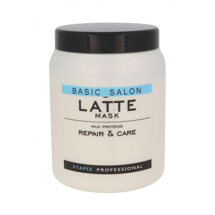 Stapiz Basic Salon Latte Mască de păr pentru femei 1000 ml