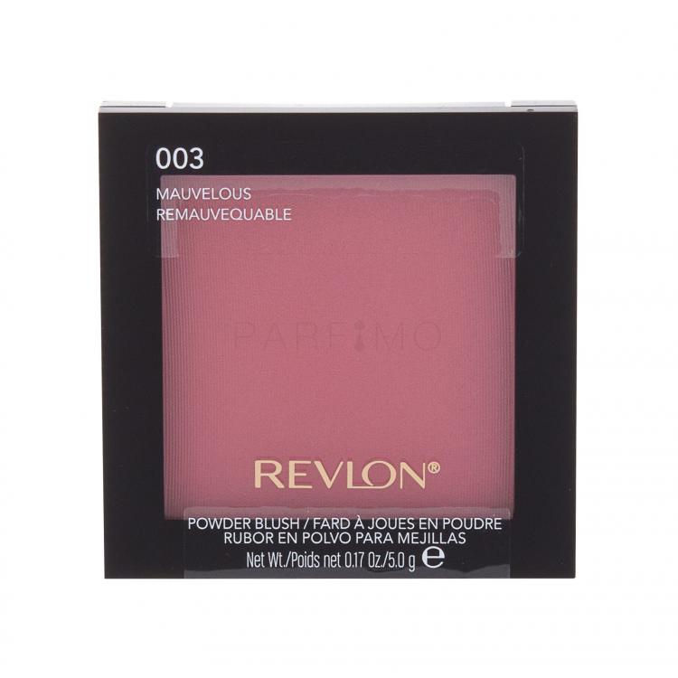 Revlon Powder Blush Fard de obraz pentru femei 5 g Nuanţă 003 Mauvelous