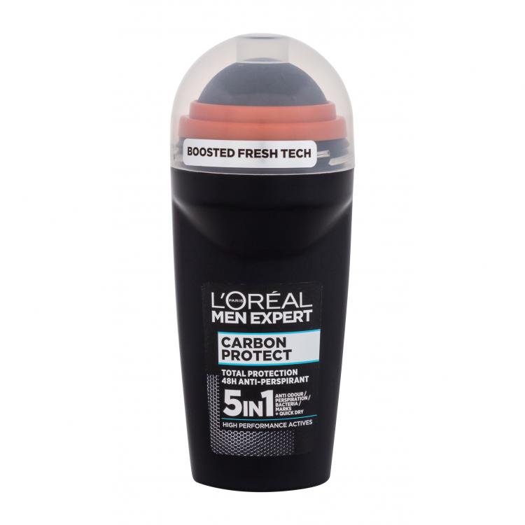 L'Oréal Paris Men Expert Carbon Protect 5in1 Antiperspirant pentru bărbați 50 ml