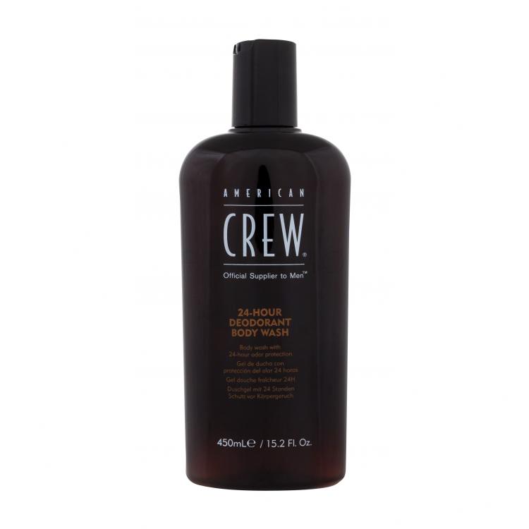 American Crew 24-Hour Deodorant Body Wash Gel de duș pentru bărbați 450 ml