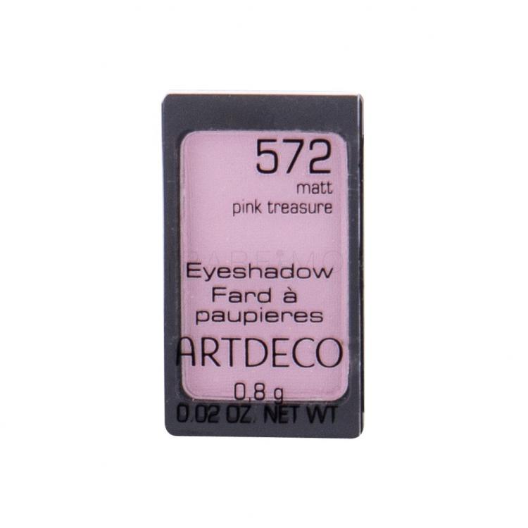 Artdeco Matt Fard de pleoape pentru femei 0,8 g Nuanţă 572 Matt Pink Treasure