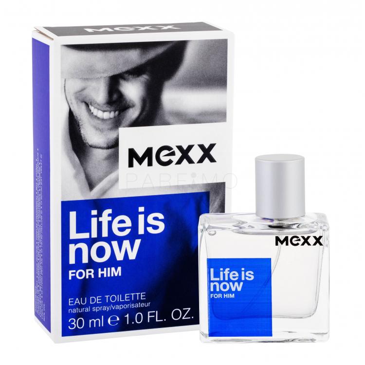 Mexx Life Is Now For Him Apă de toaletă pentru bărbați 30 ml