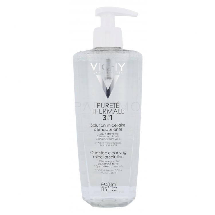 Vichy Pureté Thermale 3in1 Apă micelară pentru femei 400 ml