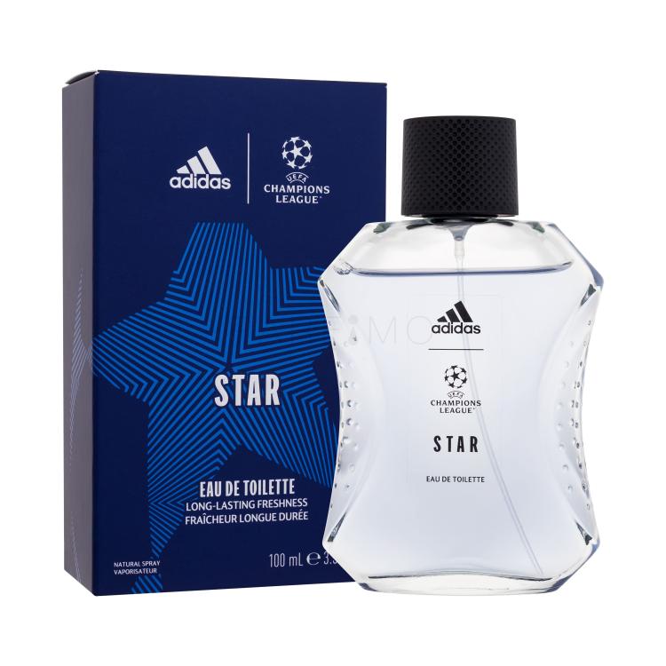 Adidas UEFA Champions League Star Apă de toaletă pentru bărbați 100 ml Cutie cu defect