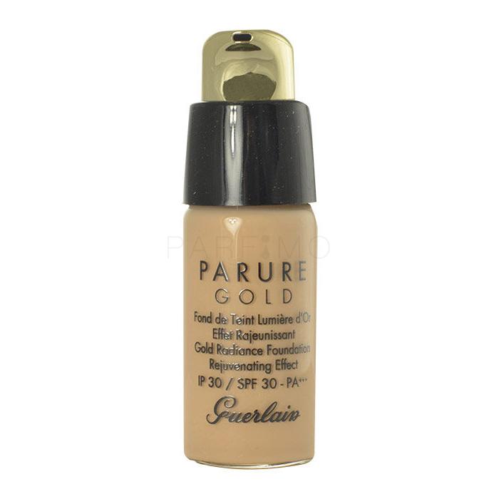 Guerlain Parure Gold SPF30 Fond de ten pentru femei 15 ml Nuanţă 01 Pale Beige tester