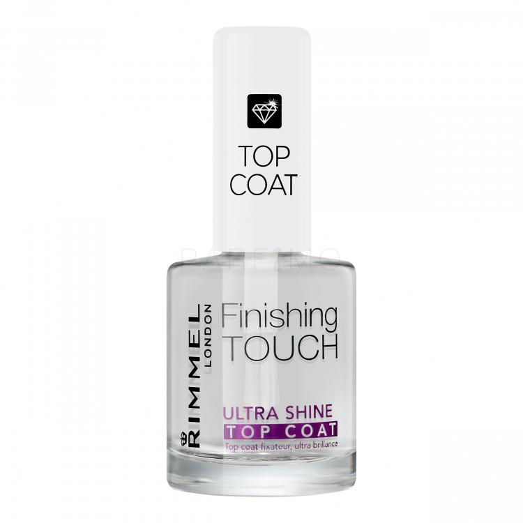 Rimmel London Finishing Touch Ultra Shine Top Coat Lac de unghii pentru femei 12 ml