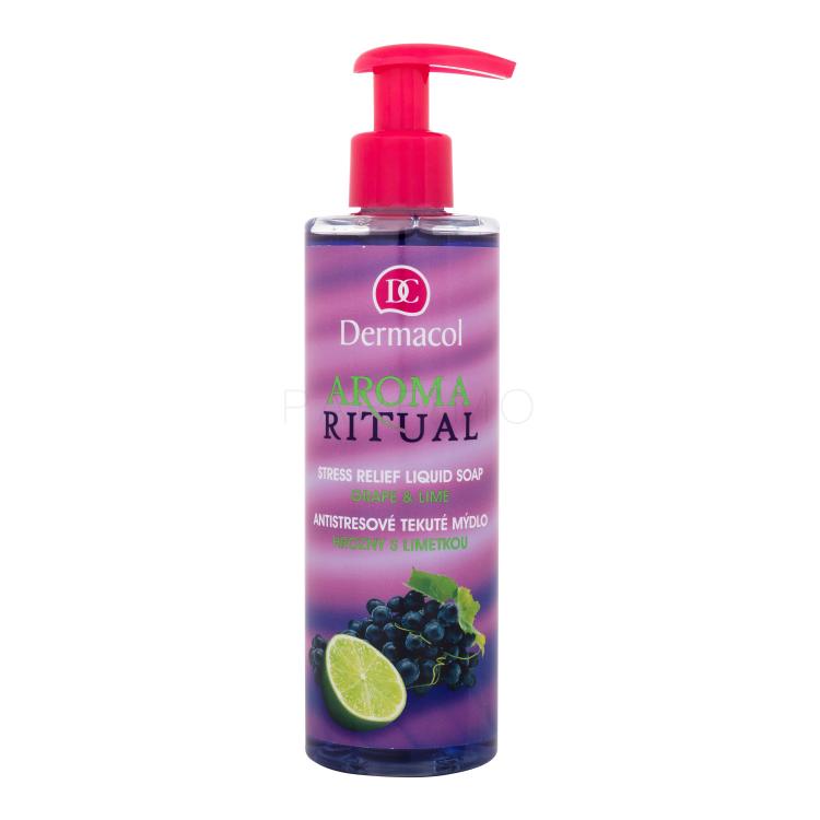 Dermacol Aroma Ritual Grape &amp; Lime Săpun lichid pentru femei 250 ml
