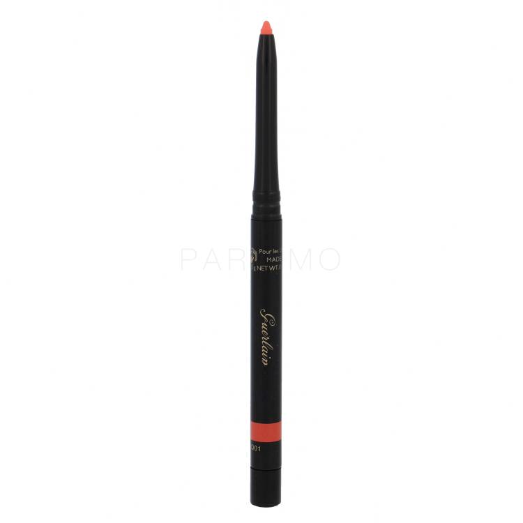 Guerlain The Lip Liner Creion de buze pentru femei 0,35 g Nuanţă 46 Orange Hibiscus