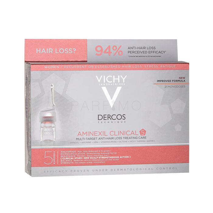 Vichy Dercos Aminexil Clinical 5 Tratament de păr pentru femei 21x6 ml