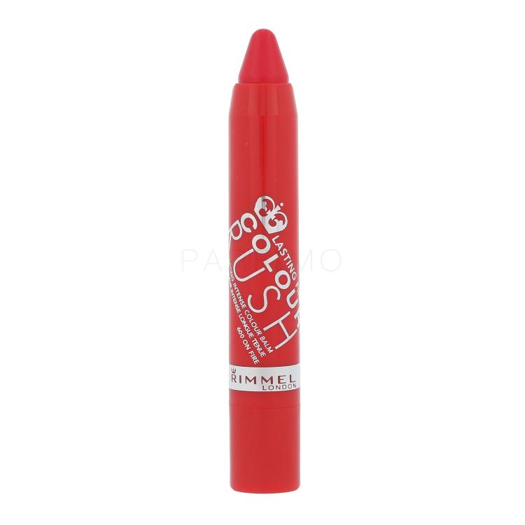 Rimmel London Lasting Finish Colour Rush Balm Creion de buze pentru femei 2,5 g Nuanţă 600 On Fire