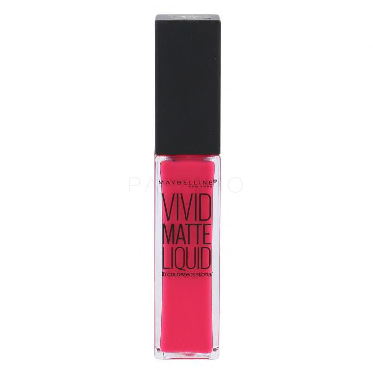 Maybelline Color Sensational Vivid Matte Liquid Ruj de buze pentru femei 8 ml Nuanţă 15 Electric Pink