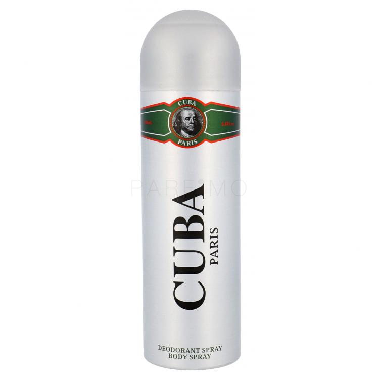Cuba Green Deodorant pentru bărbați 200 ml