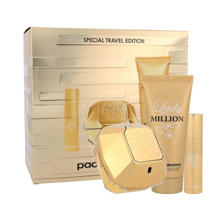 Paco Rabanne Lady Million Set cadou Cutie cu defect