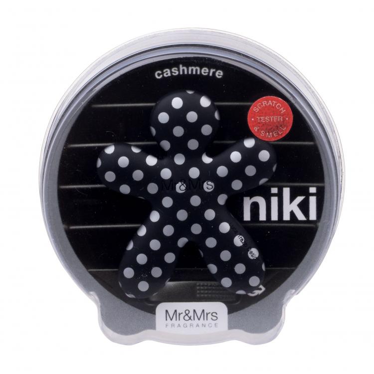 Mr&amp;Mrs Fragrance Niki Cashmere Parfumuri de mașină Reincarcabil 1 buc