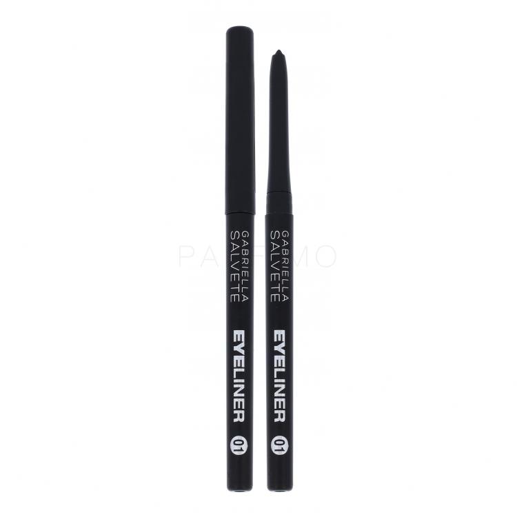 Gabriella Salvete Automatic Eyeliner Creion de ochi pentru femei 0,28 g Nuanţă 01 Black