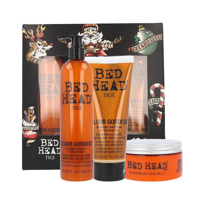 Tigi Bed Head Colour Goddess Set cadou Cutie cu defect