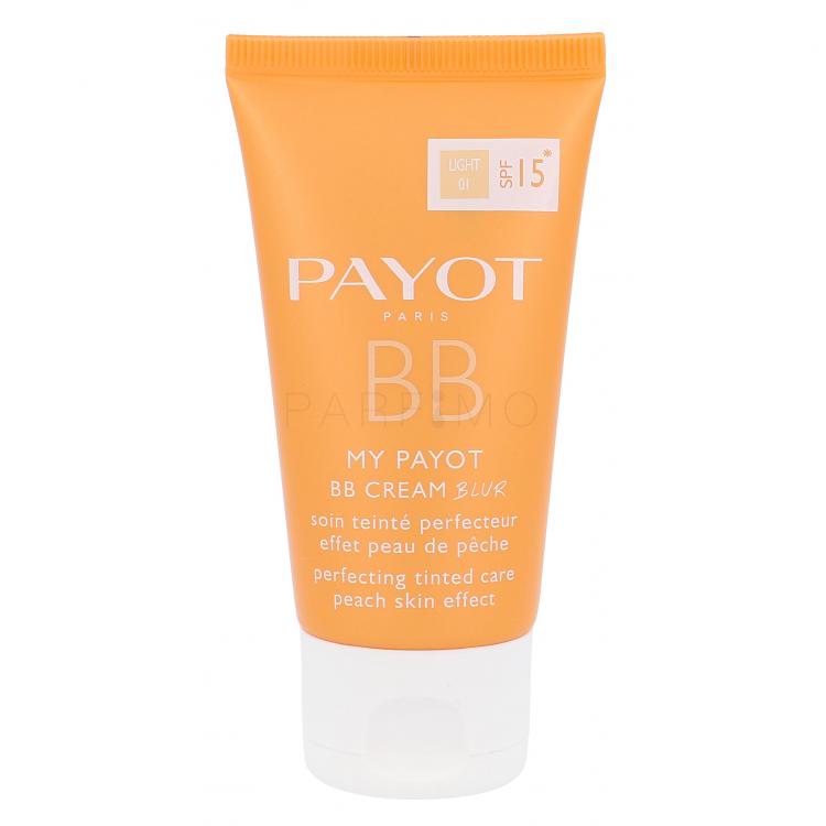 PAYOT My Payot BB Cream Blur SPF15 Cremă BB pentru femei 50 ml Nuanţă 01 Light
