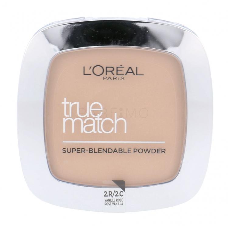 L&#039;Oréal Paris True Match Pudră pentru femei 9 g Nuanţă R2-C2 Rose Vanilla