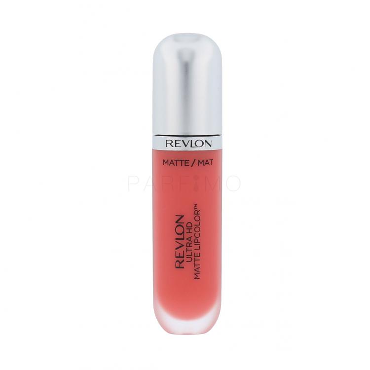 Revlon Ultra HD Matte Lipcolor Ruj de buze pentru femei 5,9 ml Nuanţă 620 HD Flirtation