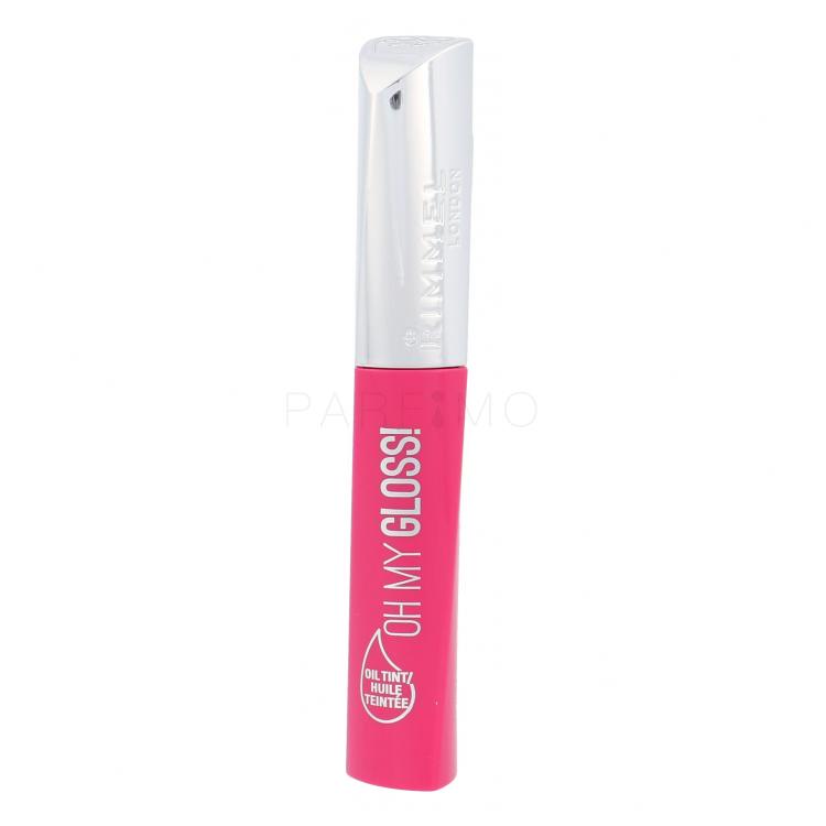 Rimmel London Oh My Gloss! Oil Tint Luciu de buze pentru femei 6,5 ml Nuanţă 300 Modern Pink