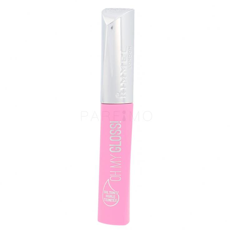 Rimmel London Oh My Gloss! Oil Tint Luciu de buze pentru femei 6,5 ml Nuanţă 200 Master Pink