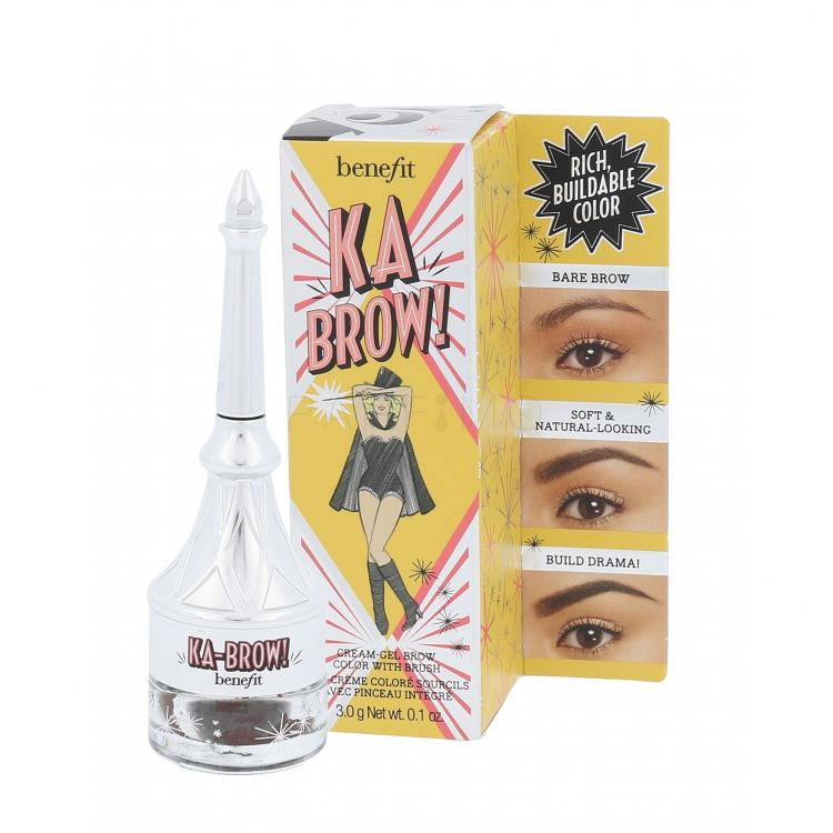 Benefit ka-Brow! Gel și ceară pentru femei 3 g Nuanţă 05 Deep