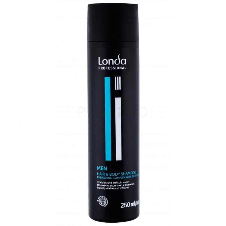 Londa Professional MEN Hair &amp; Body Șampon pentru bărbați 250 ml