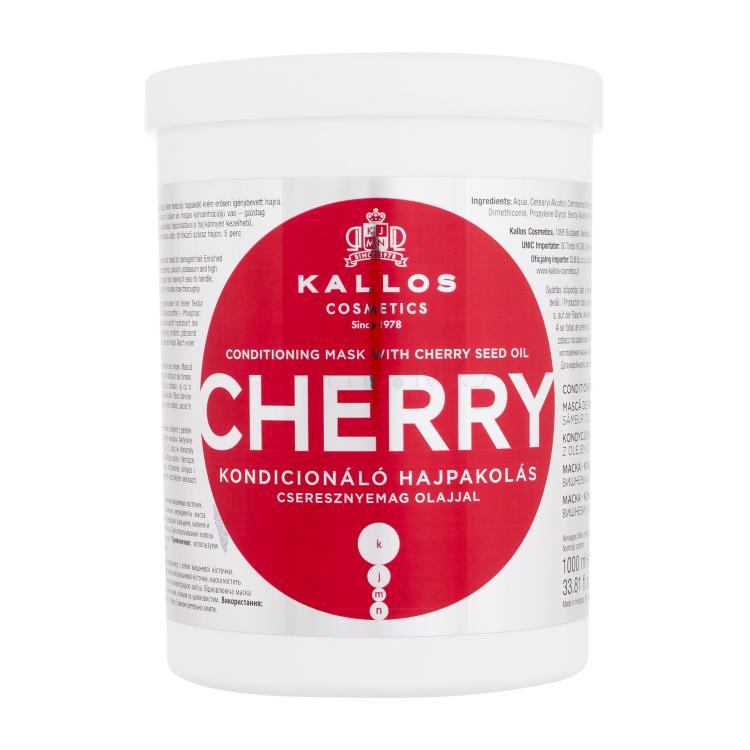 Kallos Cosmetics Cherry Mască de păr pentru femei 1000 ml