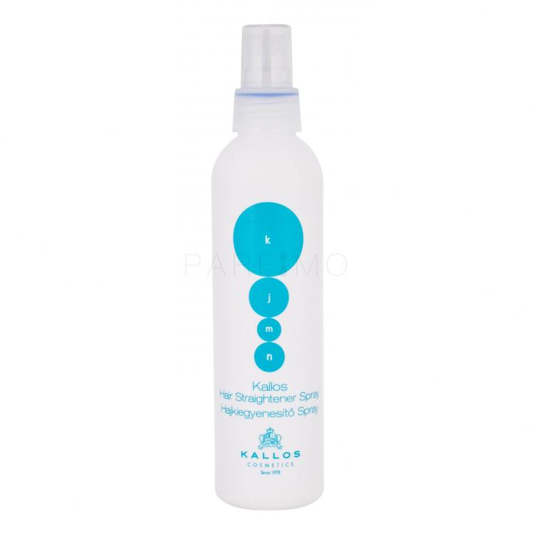 Kallos Cosmetics KJMN Hair Straightener Spray Protecție termică pentru femei 200 ml