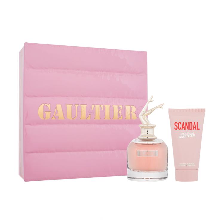 Jean Paul Gaultier Scandal Set cadou apa de parfum 80 ml + lotiune de corp 75 ml