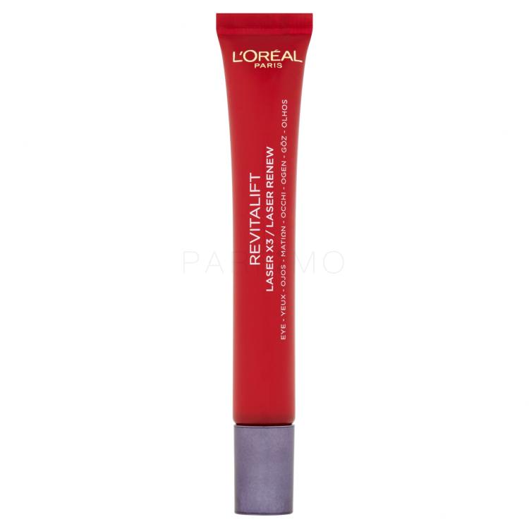 L&#039;Oréal Paris Revitalift Laser X3 Anti-Ageing Power Eye Cream Cremă de ochi pentru femei 15 ml