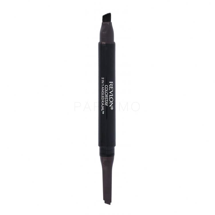 Revlon Colorstay 2 In 1 Angled Kajal Creion de ochi pentru femei 0,28 g Nuanţă 102 Fig