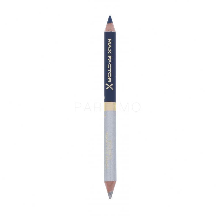 Max Factor Eyefinity Smoky Eye Pencil Creion de ochi pentru femei 1,3 g Nuanţă 04 Persian Blue + Radiant Silver