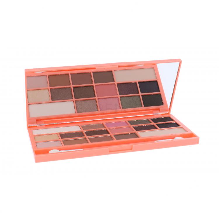 I Heart Revolution Chocolate Eyeshadow Palette Fard de pleoape pentru femei 22 g Nuanţă Chocolate and Peaches