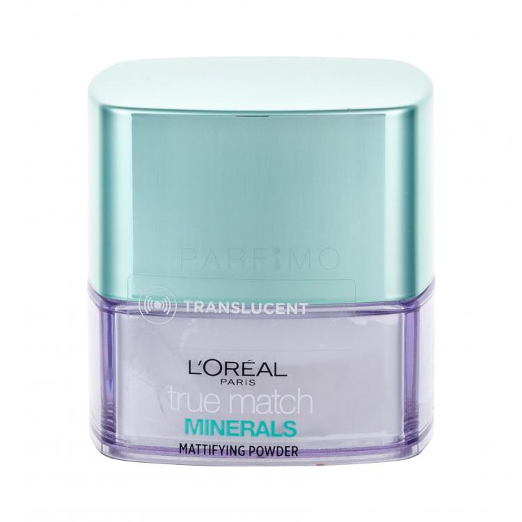 L&#039;Oréal Paris True Match Minerals Pudră pentru femei 10 g Nuanţă Translucent