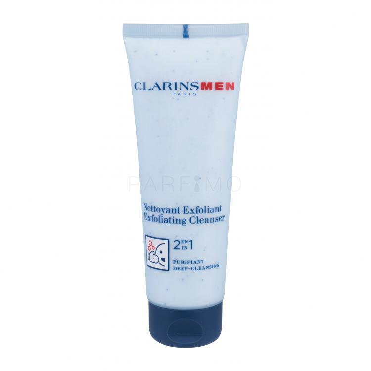 Clarins Men Exfoliating Cleanser 2in1 Peeling pentru bărbați 125 ml