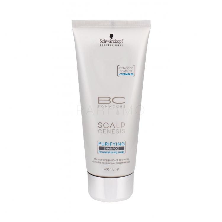 Schwarzkopf Professional BC Bonacure Scalp Genesis Purifying Șampon pentru femei 200 ml