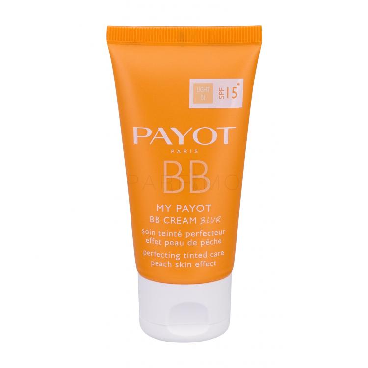 PAYOT My Payot BB Cream Blur SPF15 Cremă BB pentru femei 50 ml Nuanţă 01 Light tester