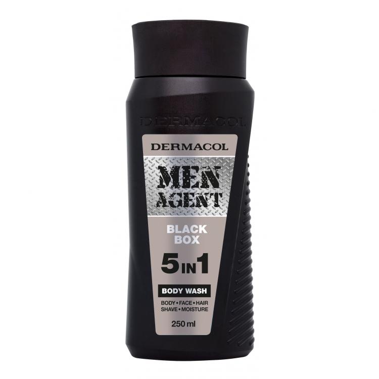 Dermacol Men Agent Black Box 5in1 Gel de duș pentru bărbați 250 ml
