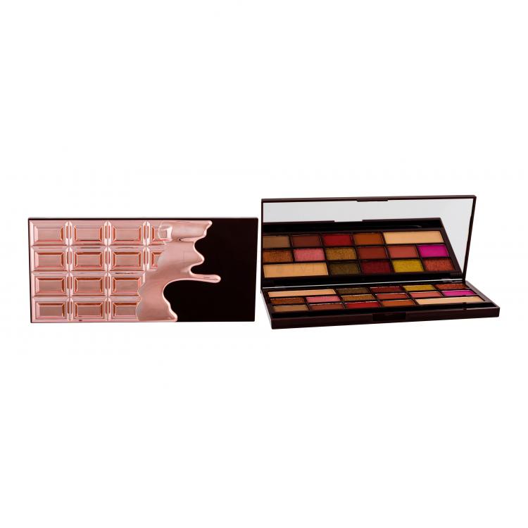 I Heart Revolution Chocolate Eyeshadow Palette Fard de pleoape pentru femei 21,96 g Nuanţă Rose Gold