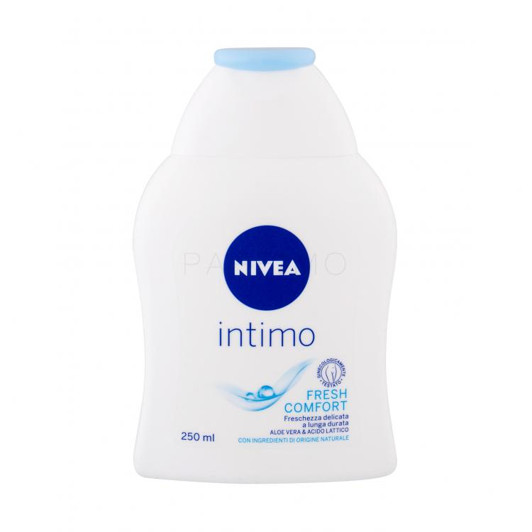 Nivea Intimo Wash Lotion Fresh Comfort Igiena intimă pentru femei 250 ml