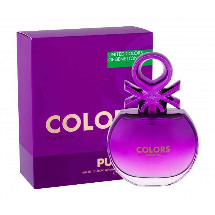 Benetton Colors de Benetton Purple Apă de toaletă pentru femei 80 ml