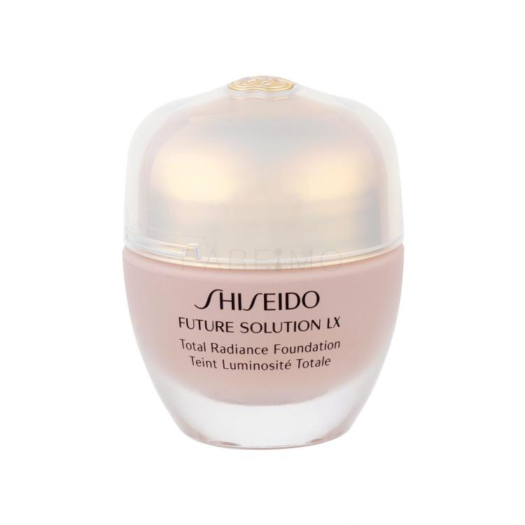 Shiseido Future Solution LX Total Radiance Foundation SPF15 Fond de ten pentru femei 30 ml Nuanţă B40 Natural Fair Beige