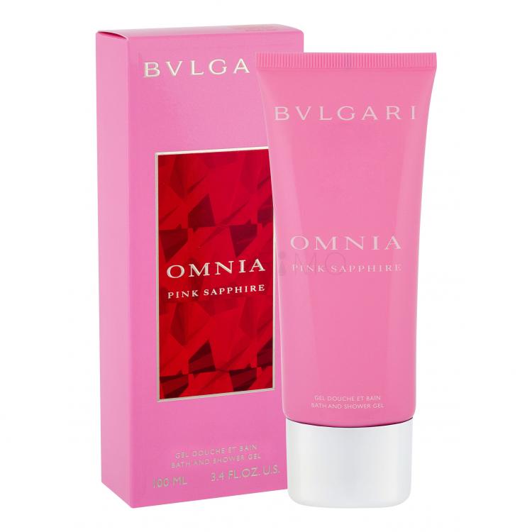 Bvlgari Omnia Pink Sapphire Gel de duș pentru femei 100 ml
