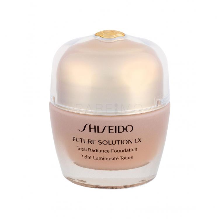 Shiseido Future Solution LX Total Radiance Foundation SPF15 Fond de ten pentru femei 30 ml Nuanţă R2 Rose