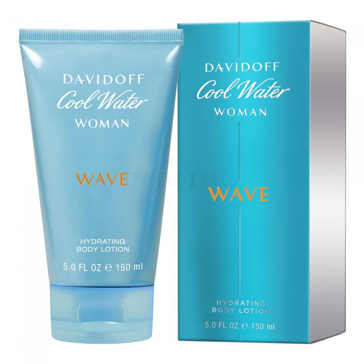 Davidoff Cool Water Wave Woman Lapte de corp pentru femei 150 ml