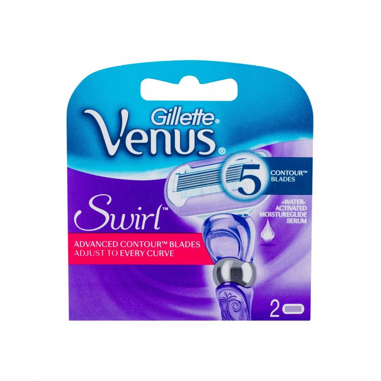 Gillette Venus Swirl Rezerve lame pentru femei 2 buc
