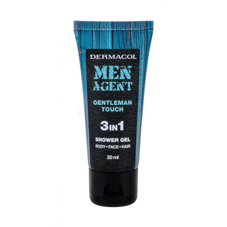 Dermacol Men Agent Gentleman Touch 3in1 Gel de duș pentru bărbați 30 ml